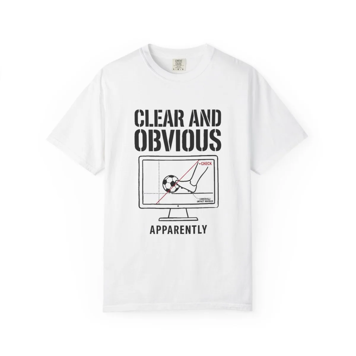 Clear and Obvious, Apparently Heavyweight Tee