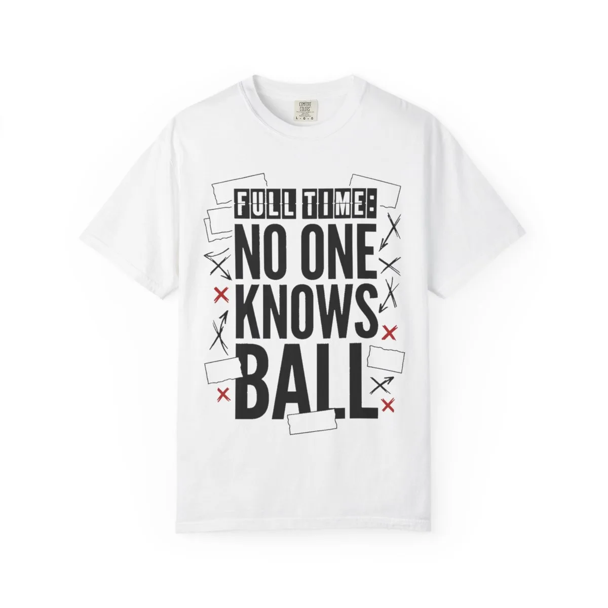 Full Time No One Knows Ball Heavyweight Tee
